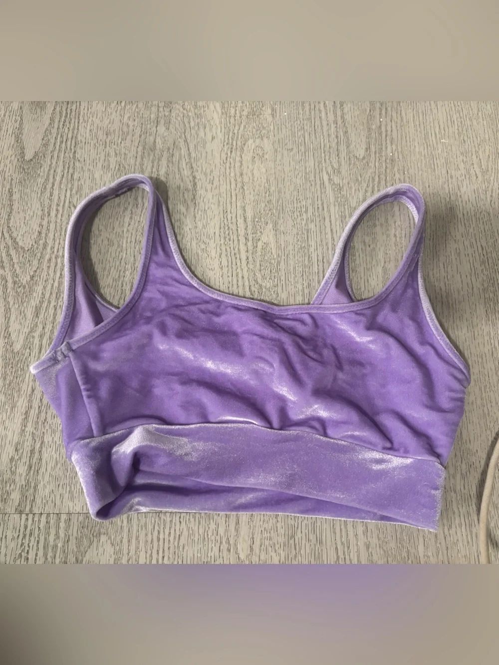 triangl swimwear Purple Scoop Bralette Sports Bra